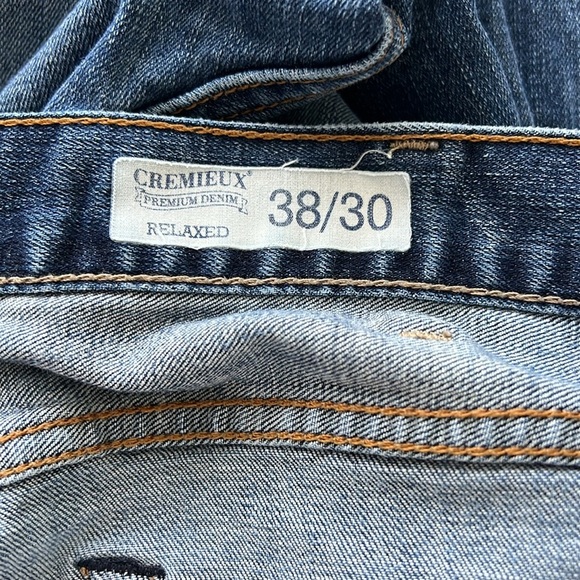 Cremieux Premium Denim Relaxed 38x30 Jeans - Picture 3 of 5